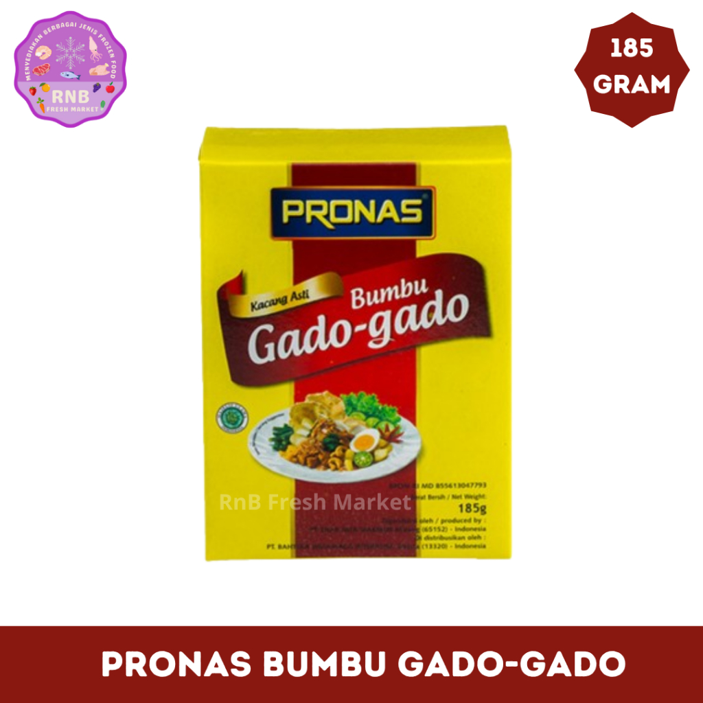 

Pronas Bumbu Godo-Gado Netto 185 Gram