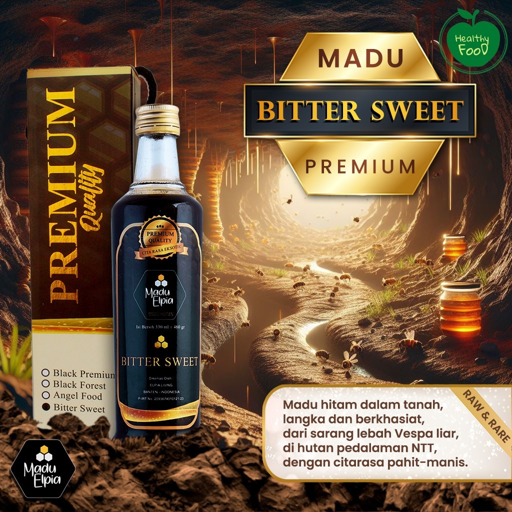 

Madu Bitter Sweet - Madu Hitam Pahit - Madu Hutan Murni