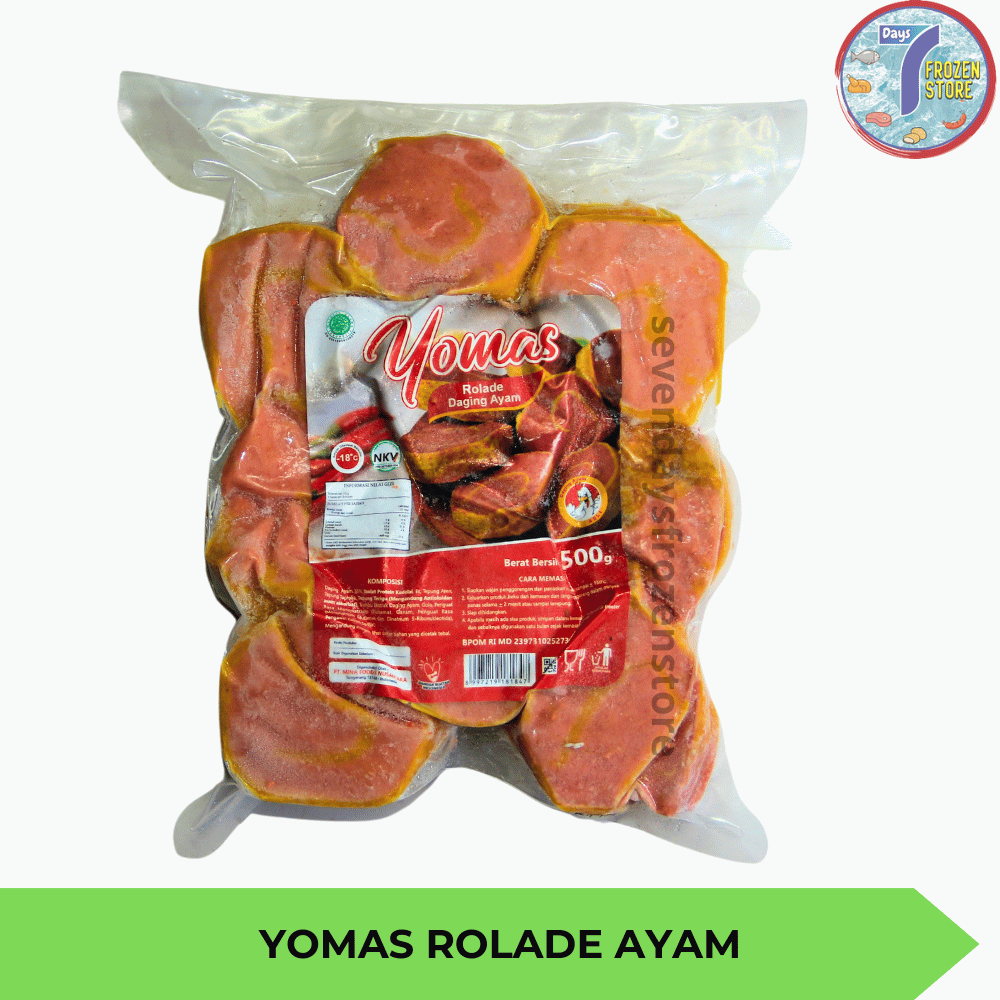 

Yomas Rollade Rolade Daging Ayam 500 gr