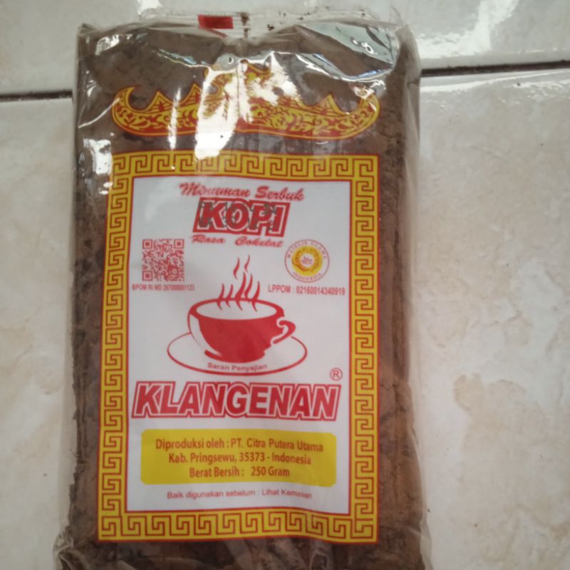 

KOPI KLANGENAN 250gr