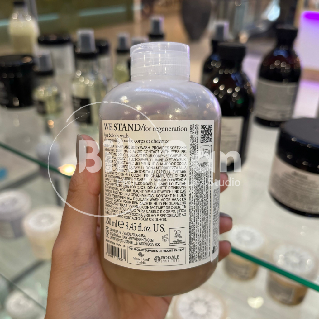 

Davines We Stand for Regeneration - Hair & Body Wash 250ml - Shampoo & Sabun Badan