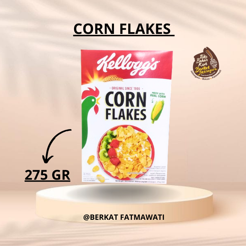 

KELLOGS CORN FLAKES CEREAL 275 GR