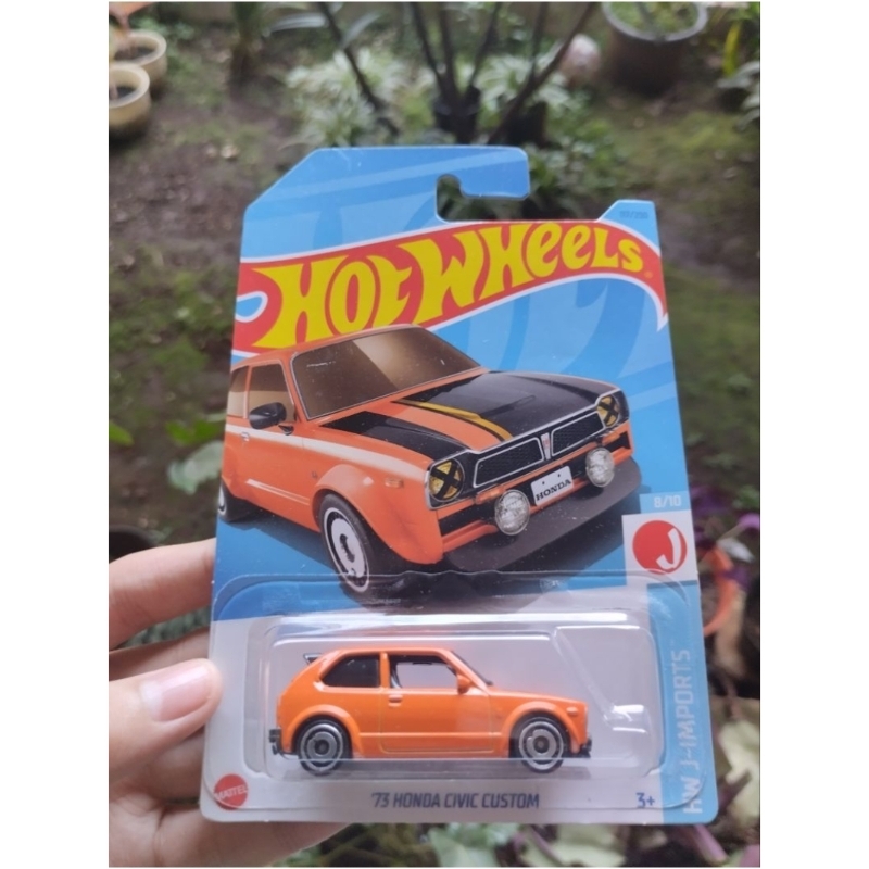 Hotwheels 73 Honda Civic Custom