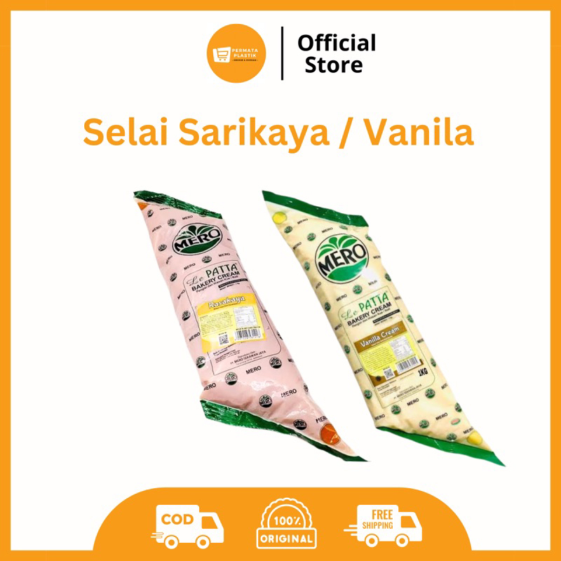 

Selai Sarikaya Srikaya Vanila Vanilla Isian Roti Donat Martabak 1 kg