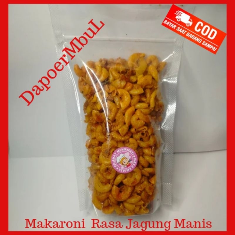 

Makaroni Bantet Rasa Jagung Manis Viral Makaroni 500gr Kemasan Pouch