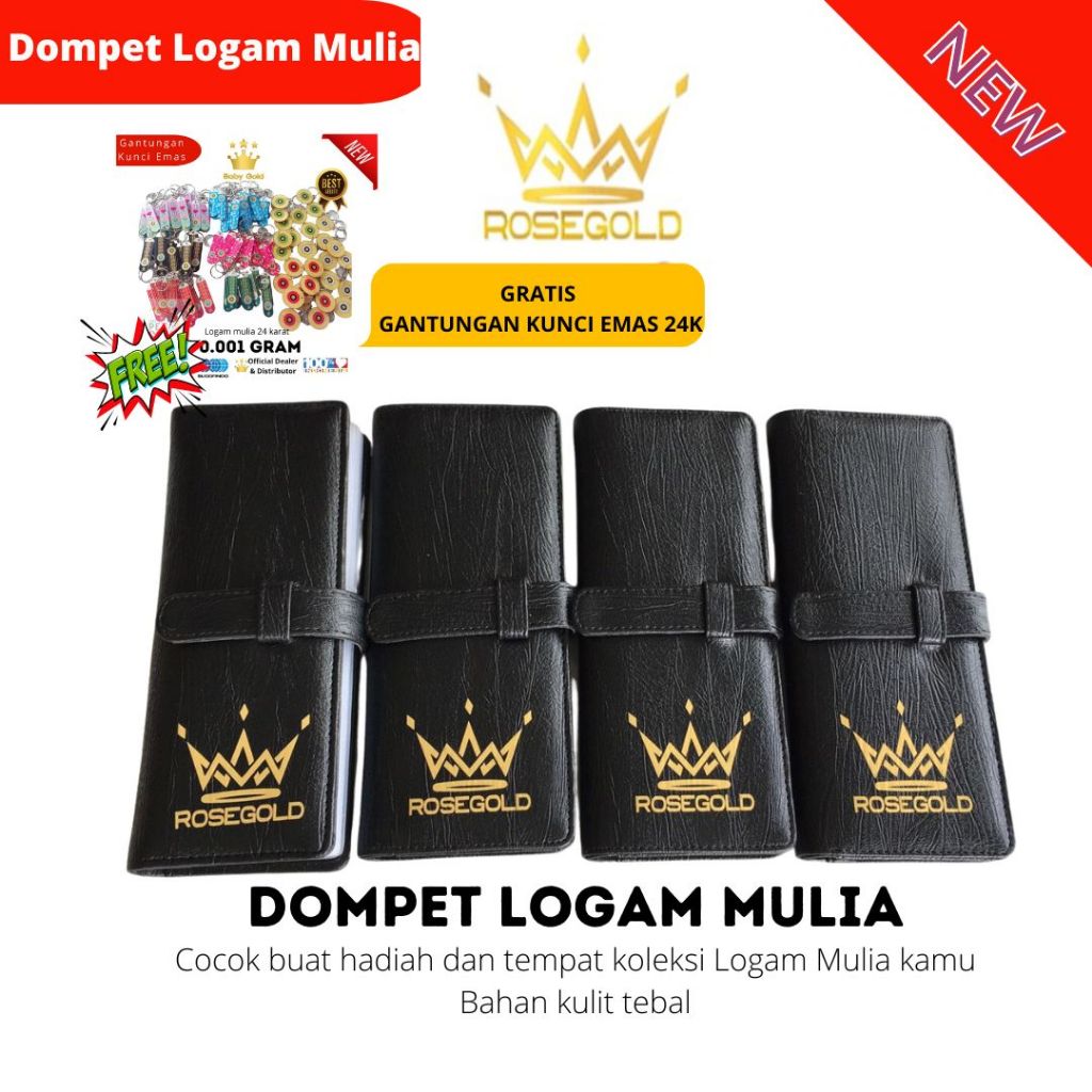 DOMPET LOGAM MULIA EMAS MINI