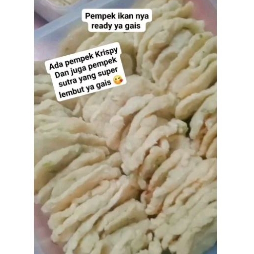 

pempek ikan Krispy (harga untuk 1 pack isi 10pc) bisa mix
