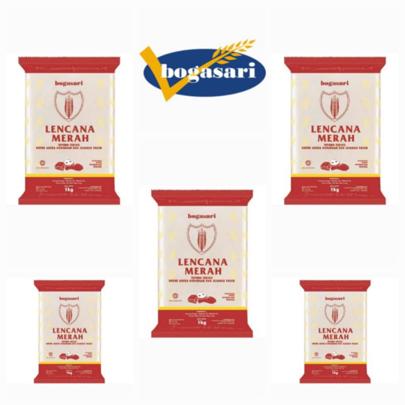 

Lencana Merah Tepung Terigu 1 Kg