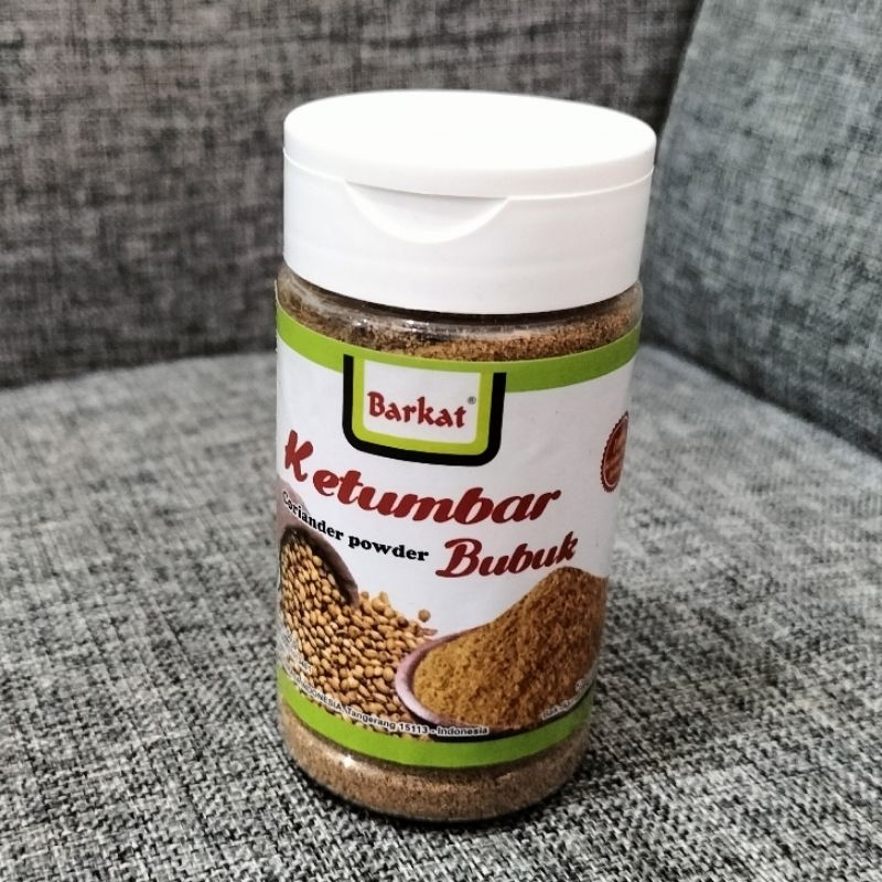 

Bumbu KETUMBAR Bubuk Botol 50gr Barkat Padang asli khas Minang