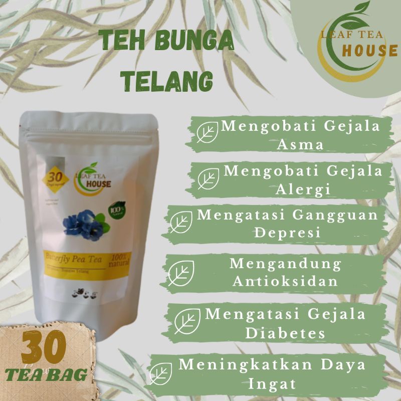 

teh bunga telang/Butterfly blue pea tea