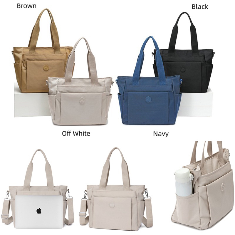 Haruica Bag 80164 Tote Wanita Waterproof Nylon
