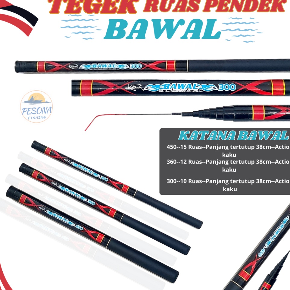 Flash Discount  TEGEK PANCING RUAS PENDEK KATANA BAWAL 2745 ACTION KAKU