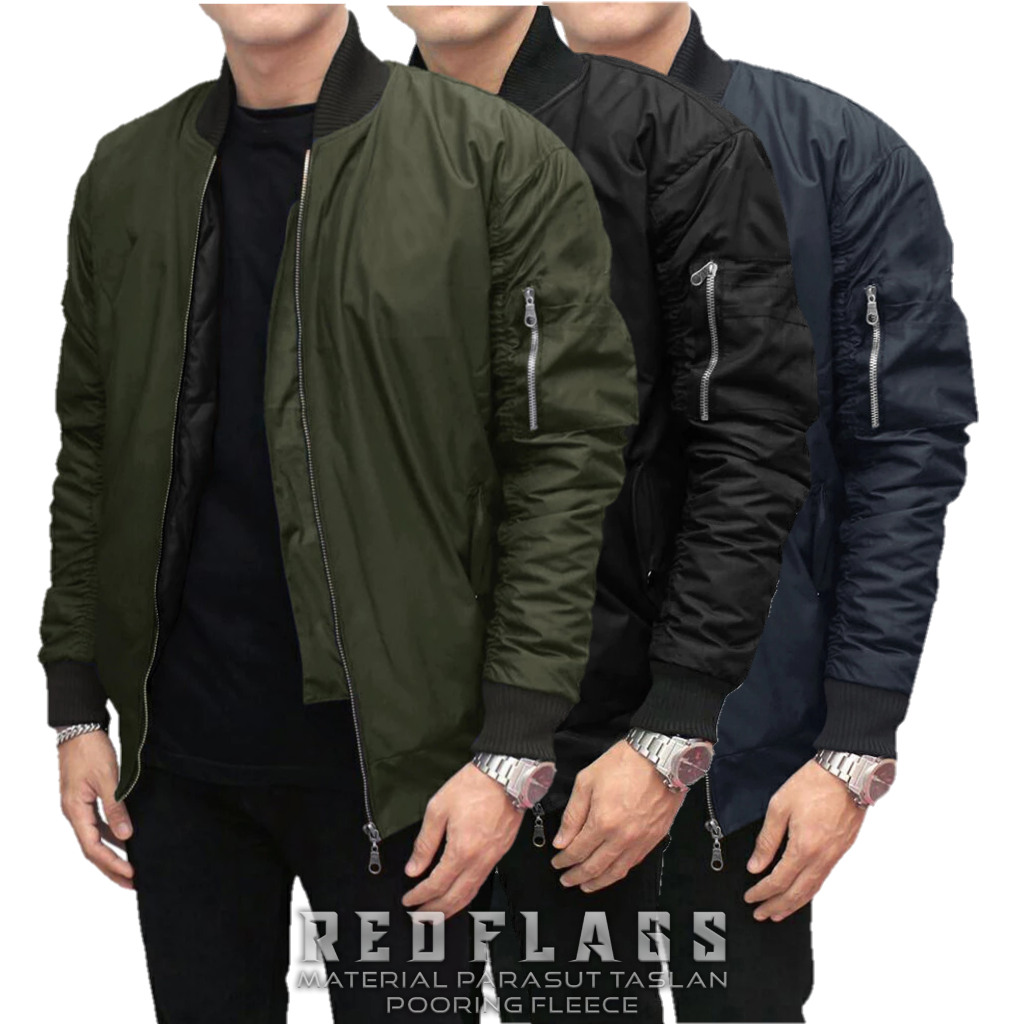 JAKET BOMBER OUTDOOR JAKET MOTOR TEBAL WATERPROOF ANTI AIR