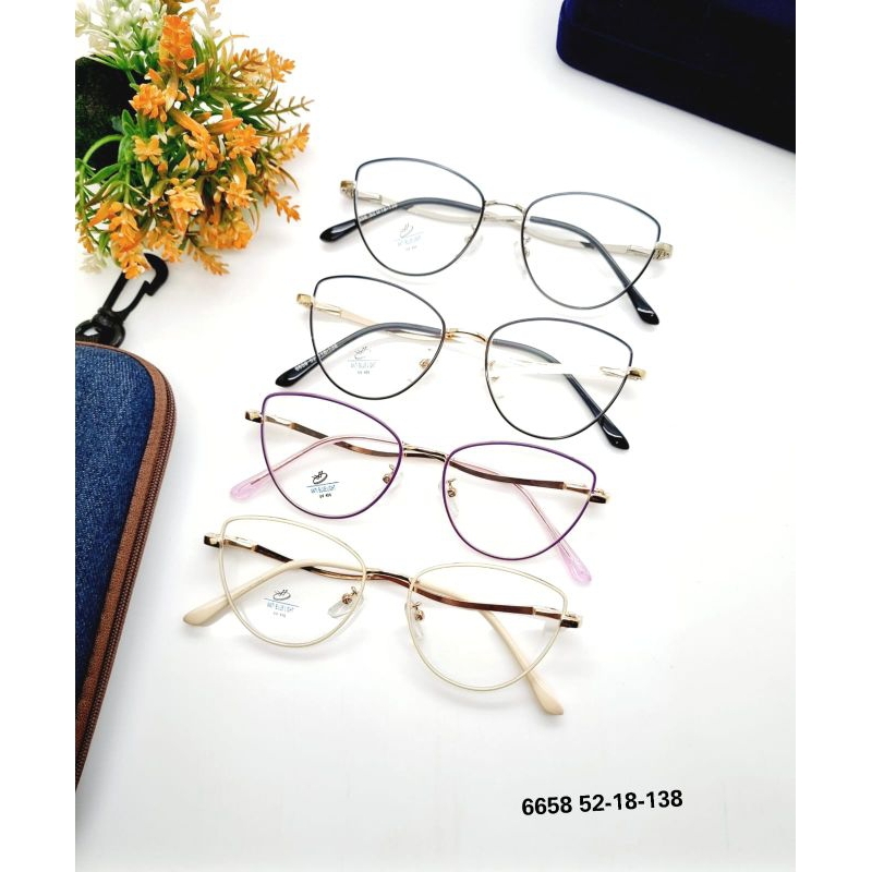 Frame Cate Eye| Kacamta photocrmic | Kacamata minus | Kacamata 6658 | Kacamata | Kacamata  plus minu