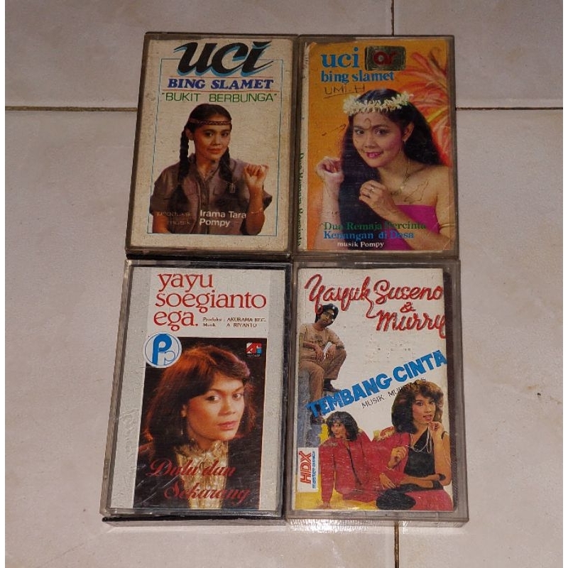 kaset UCI BING SLAMET / YAYU SOEGIANTO / YAYUK SUSENO & MURRY