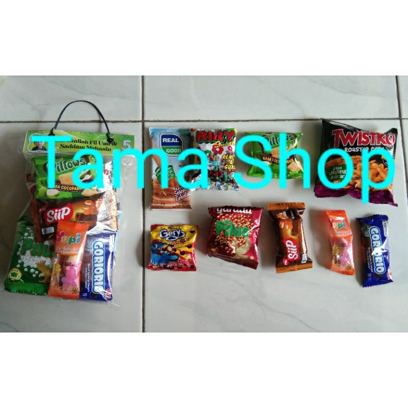 

Snack Ulang Tahun, jajanan ultah hemat pakai nama & foto
