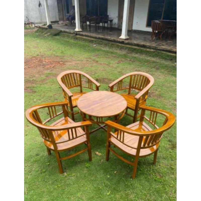 Kursi Betawi Amerika, Kursi Tamu Betawi, Kursi Teras Betawi, Kursi Tamu Jati