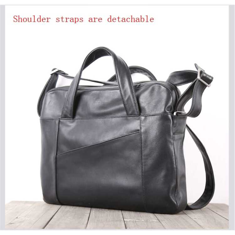 Tas kerja pria kulit sapi asli Garut