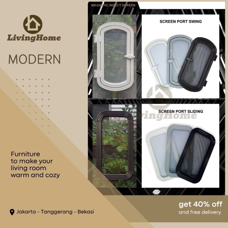 Lubang Tangan Swing / Screen Port Swing (JKT) screenport hoze