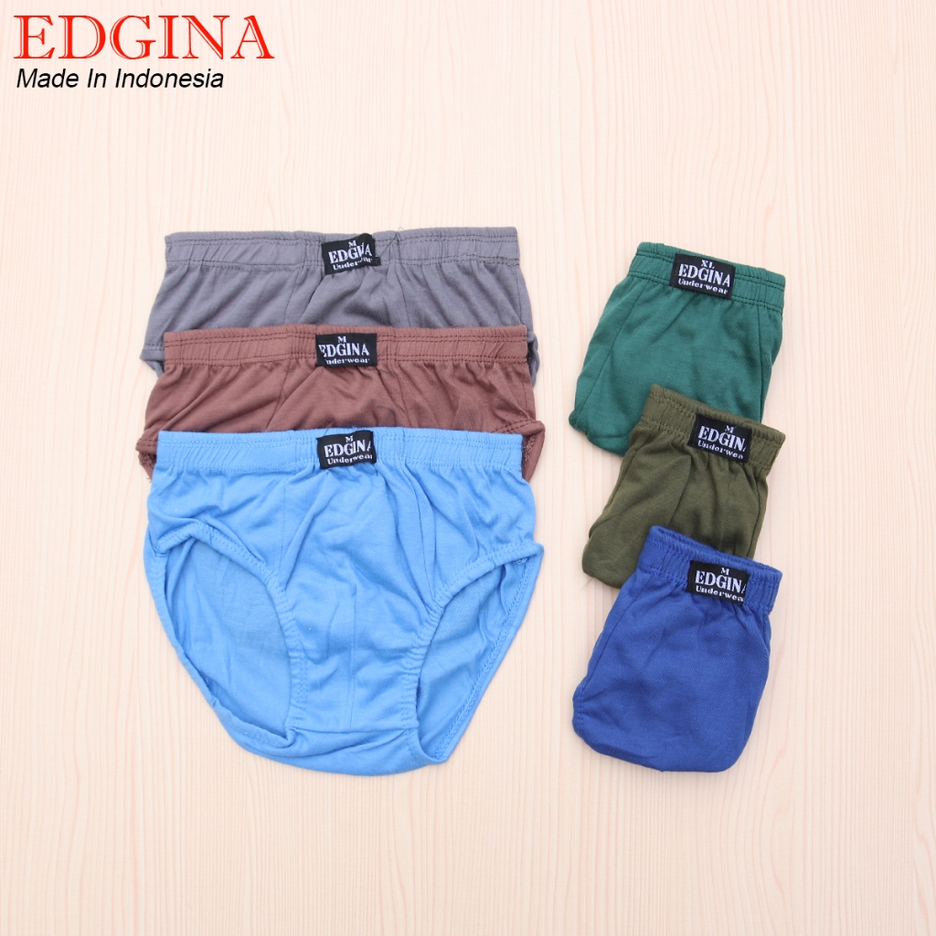 CD EDGINA | Edgina Celana Dalam Pria Murah Karet Kerut | CD Pria Edgina | CD SR 88 Murah - Dyarshop