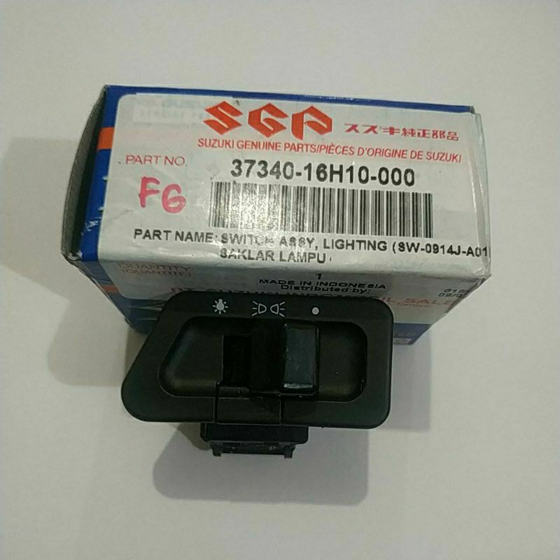 Saklar/tombol lampu utama depan Skydrive