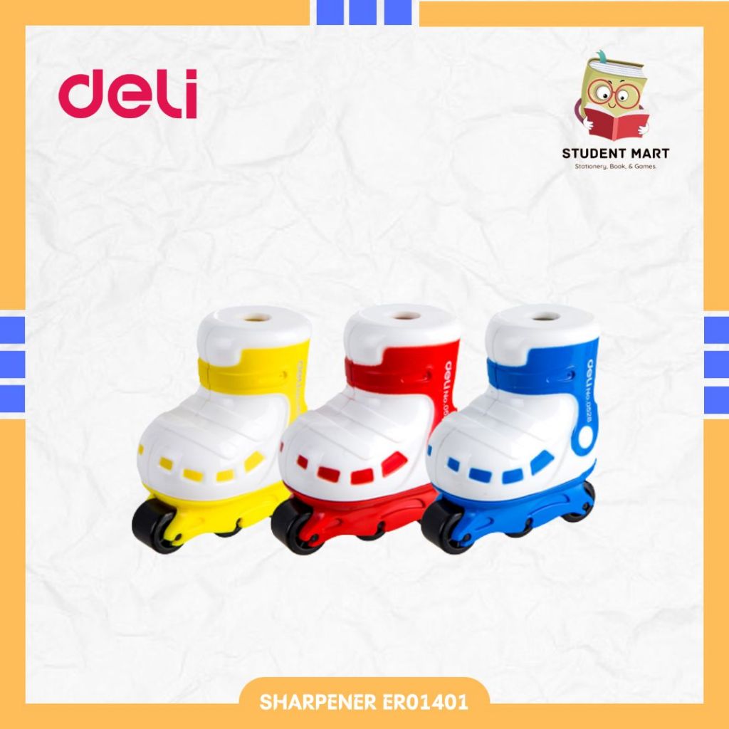 

Deli Rautan Pensil Sepatu roda Satu lubang φ 8 mm ER01401