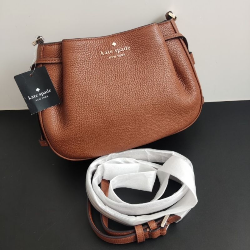 kate spade bag dumpling warm gingerbread brown