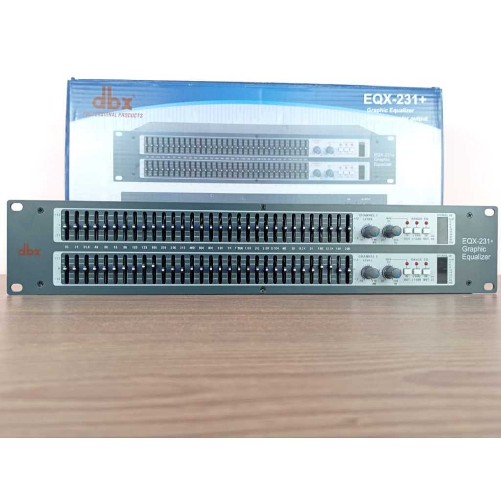 DBX Equalizer EQX 231 + Subwoofer / DBX EQX 231+/ DBX EQX231+Subwoofer