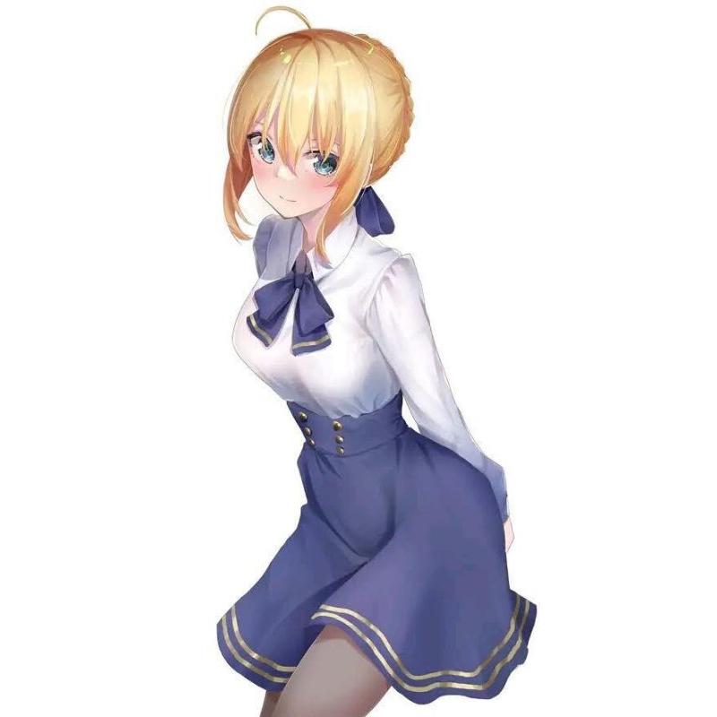 Saber Fate Stay Night Costum Cosplay by Yaku