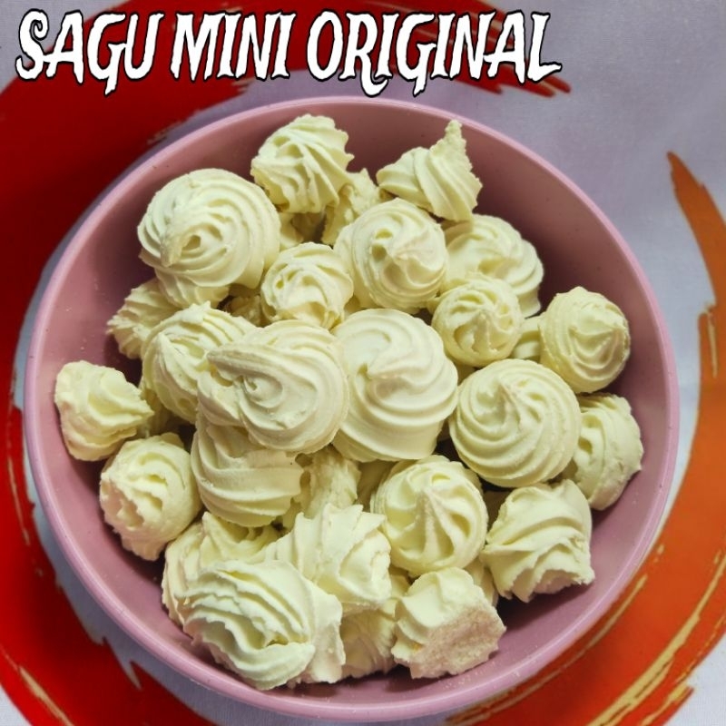 

Sagu Mini Original 250g / Renyah & Creamy