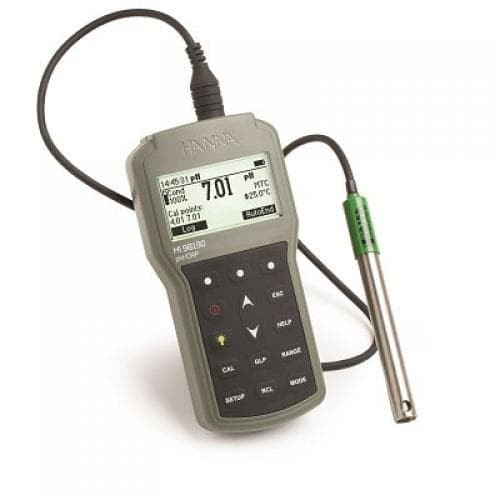 HANNA HI 98190 Waterproof Portable pH meter ORP Meter HI98190