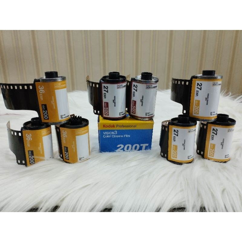Roll Film Kodak Vision3 200T/500T Colour Cinema Film