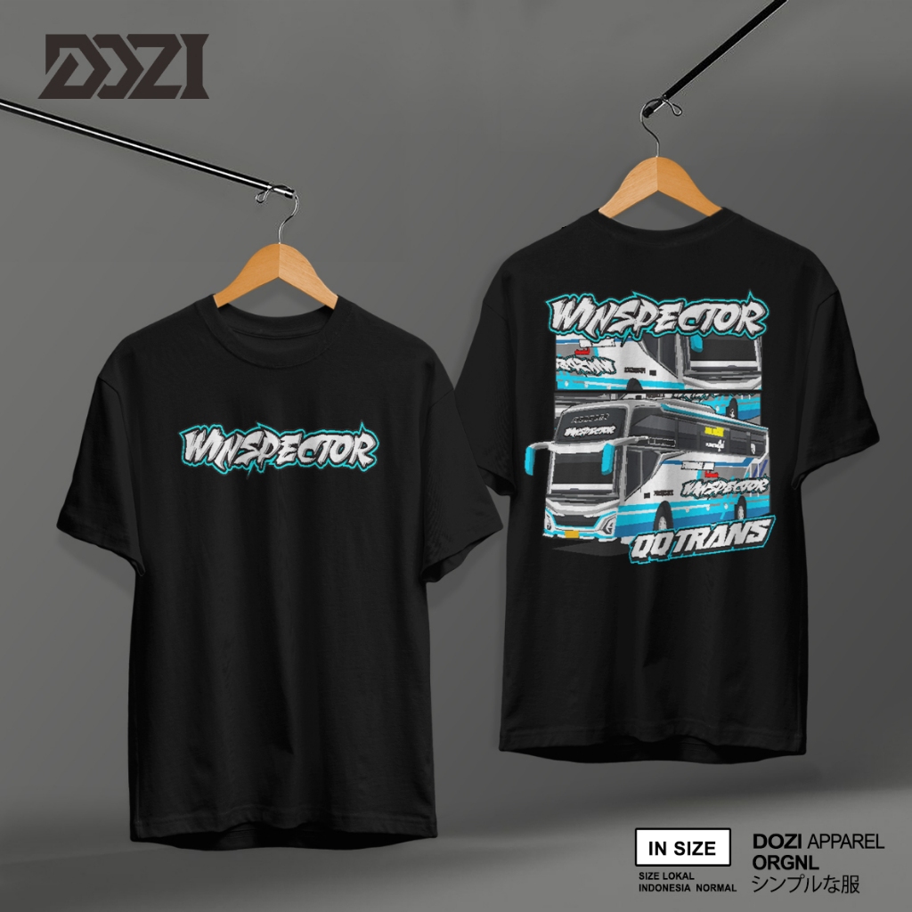 Kaos anak bus WINSPECTOR JB5 JB3 telolet viral kekinian murah