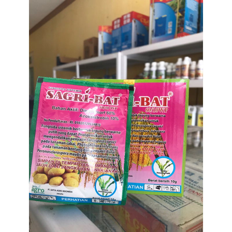 Fungisida sistemik SAGRI-BAT 70 WP 10 gr