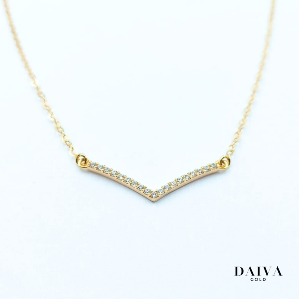 [NEW] Kalung Emas Asli Fuji/Aurel Kadar 750/17K (IB)