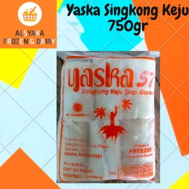 Yaska Singkong Keju 750gr