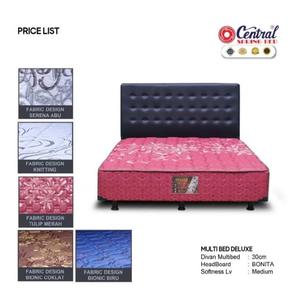 Multibed Springbed Central Murah Fullset 120x200 120 X 200 Harga Pabrik