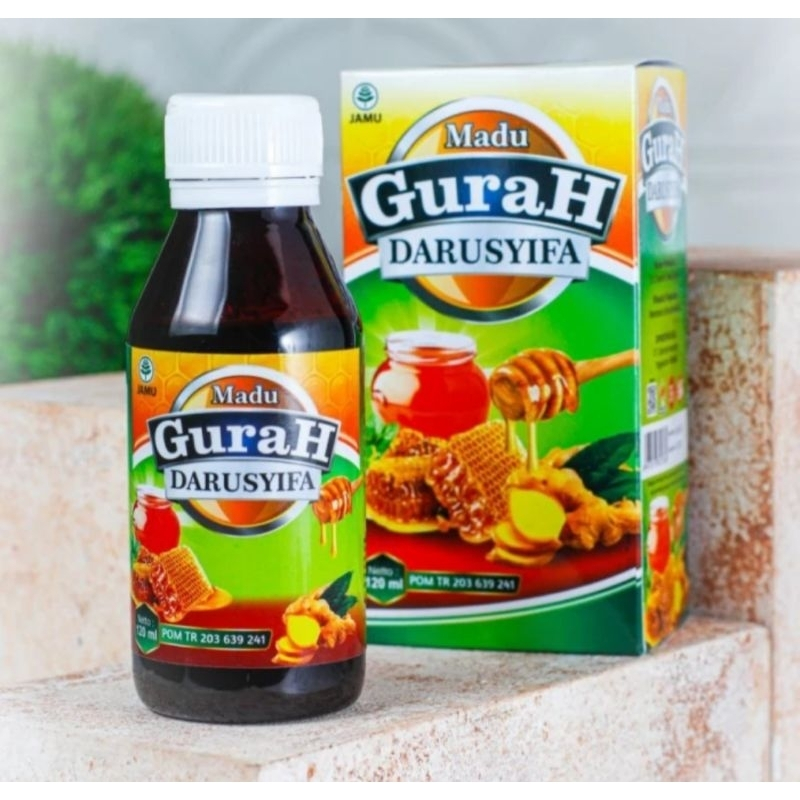 MADU GURAH FLU & BATUK PLUS DAUN SAGA DARUSYIFA by Wiendalove