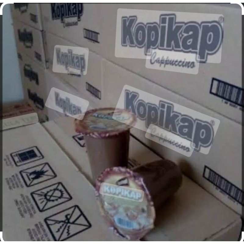 

Kopikap Capuccino Minuman Kopi 150ml 1dus isi 24cup