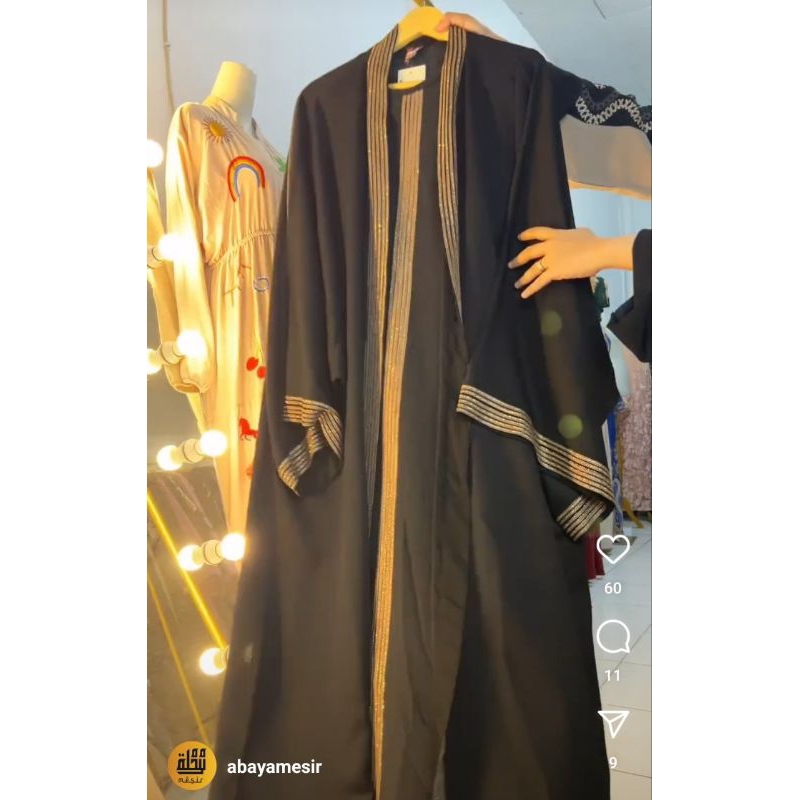 Kaftan Mewah Elegan Original Asli Arab Mesir Terbaru