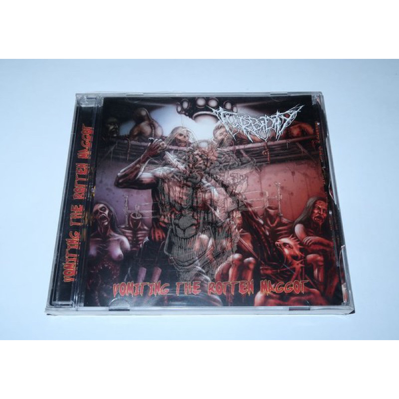 TURBIDITY vomiting the rotten maggot - CD ORIGINAL