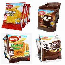 

RENCENGAN (10PCS) Roma malkist renceng/jajanan anak/snack anak/ROMA MALKIST