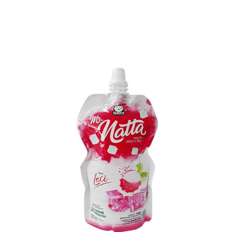 

Mr. Natta 126ml Nata de Coco Jelly Sidore Blueberry Leci