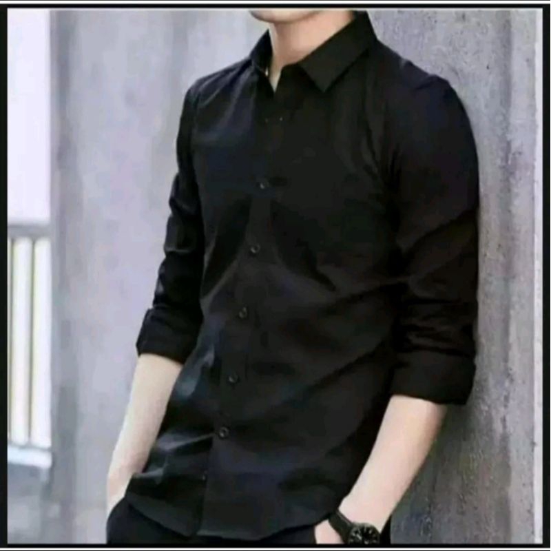 (PROMO COD)Kemeja Pria Lengan Panjang Kemeja Polos Pria Oxford Oxport Kemeja Hitam Baju Laki Laki He