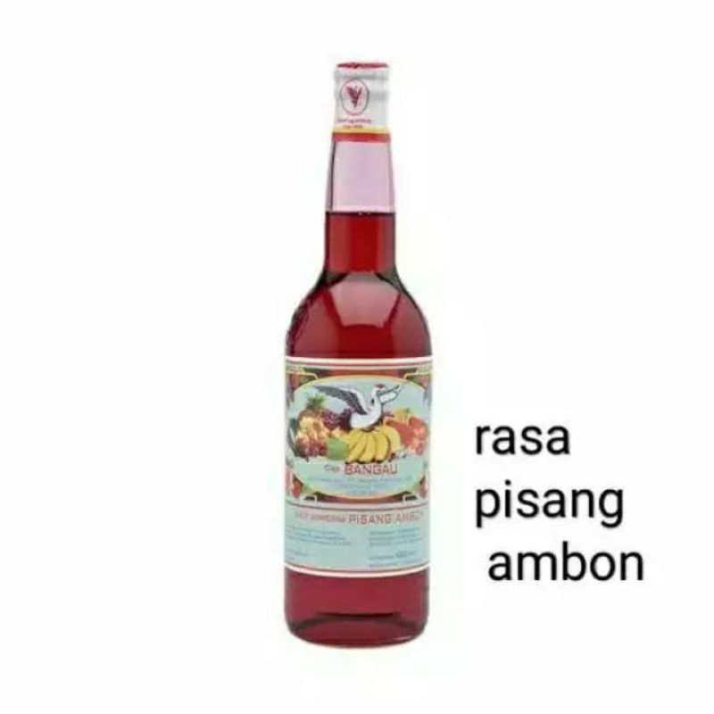 

Sirup cap bangau rasa pisang ambon