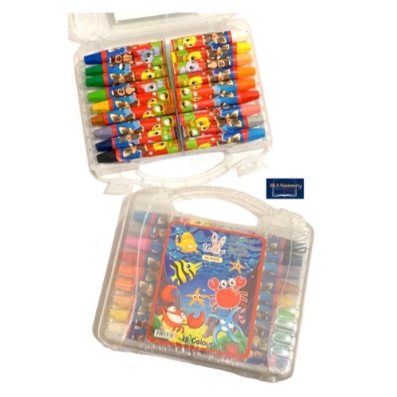 

oil paste/crayon Usagi set 18 warna