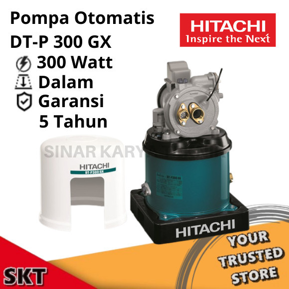 POMPA AIR HITACHI DTP 300 GX / HITACHI POMPA AIR DTP 300GX SUMUR DALAM