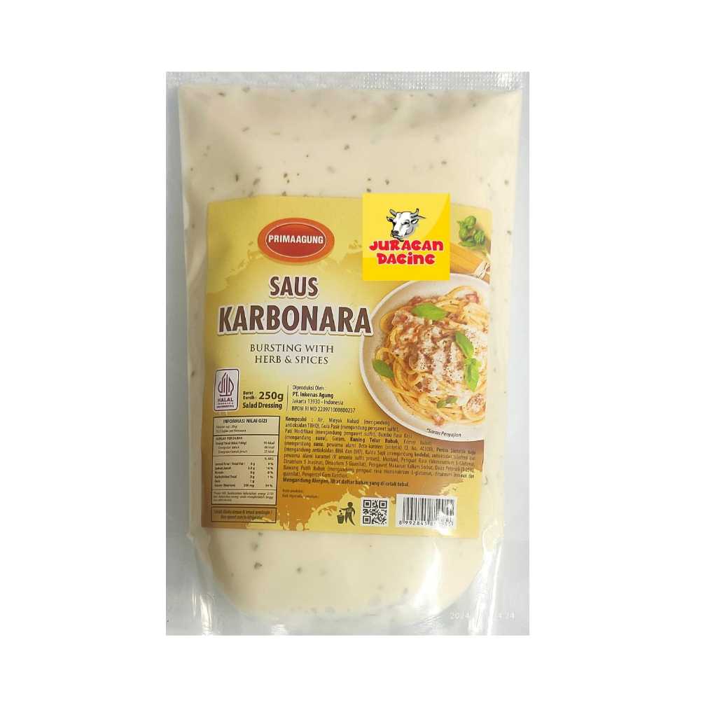 

Prima Agung Saus Karbonara 250gr