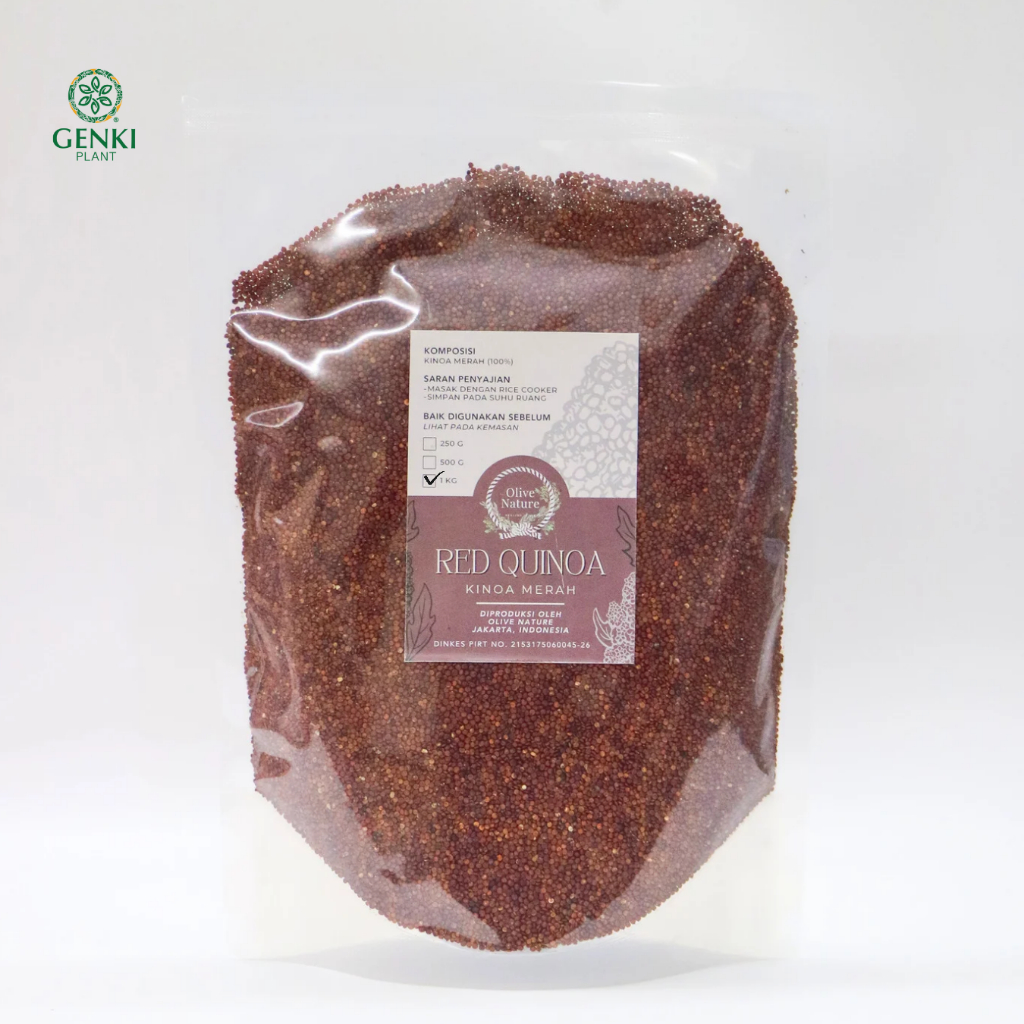 

Natural Red Quinoa / Kinoa Merah - 1 kg