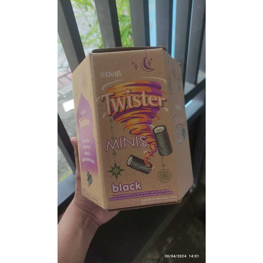 

Twister Wafer Black Vanilla Gift Pack 3x70gr